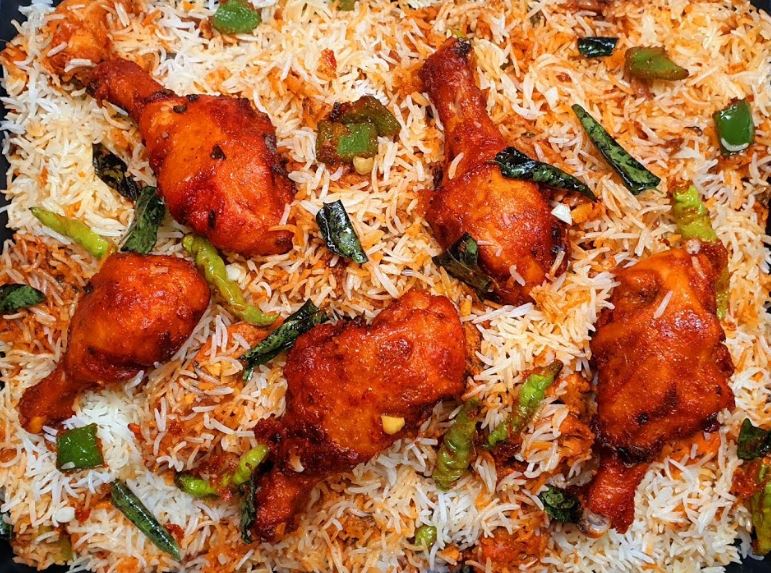 Chicken 65 Biryani Recipe