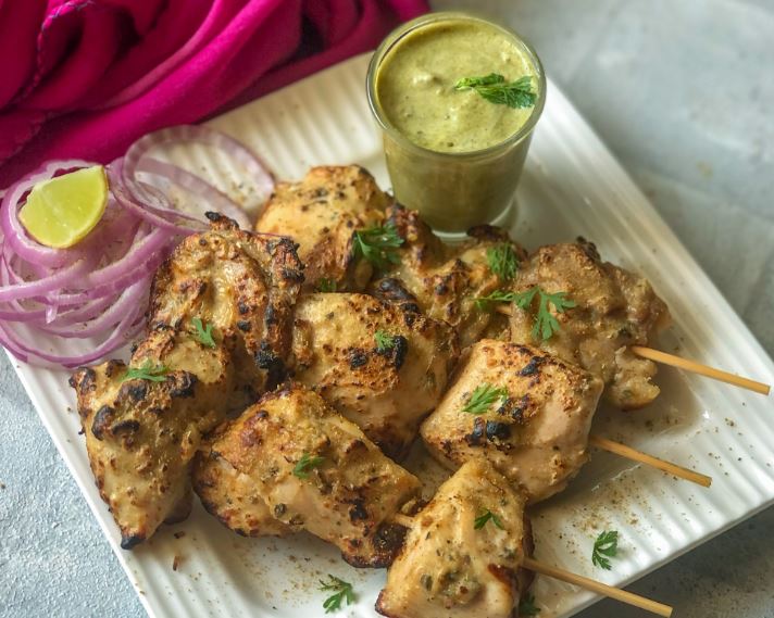 Chicken Reshmi Kabab Recipe