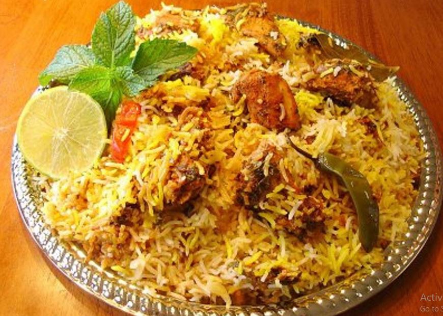 Calcutta Style Chicken Biryani Recipe